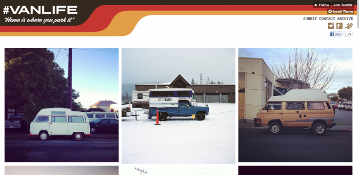 van life tumblr blog